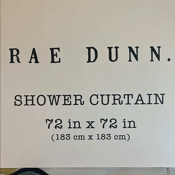 Rae Dunn Butterfly Shower Curtain - Picture 3 of 4